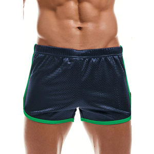 Pantalones Cortos Deportivos Personalizados para Hombre, 100% Poliéster, Transpirables, para Gimnasio, Fitness y Entrenamiento, OEM ODM - Product Image 1