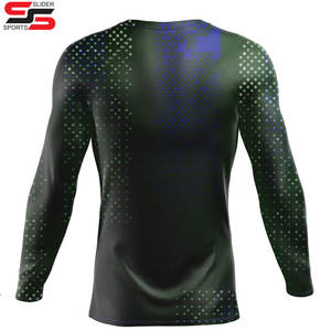Nouveau design Rash Guard pour hommes, vêtements de combat les plus vendus, quantité minimale de commande bas, vente en gros de Rash Guard pour hommes - Product Image 2
