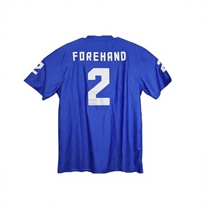 เสื้อฟุตบอลอเมริกันแบบสั่งทำพิเศษ ไซส์พลัส สำหรับทุกเพศ ผลิตจากโพลีเอสเตอร์ 100% ระบายอากาศได้ดี พร้อมลายพิมพ์แบบ Heat-Transfer เหมาะสำหรับฤดูหนาว - Product Image 1