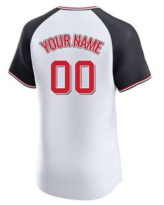 T-shirt personnalisé unisexe pas cher avec logo, nom et numéro d'équipe américaine, maillot de baseball cousu sur mesure - Product Image 5