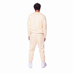 Sweat-shirt de grande taille uni avec logo imprimé pour hommes 100% coton Sweat-shirt à col rond personnalisé pour hommes - Product Image 2