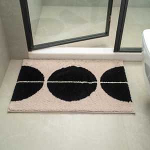 Venta al por mayor de alfombras de baño de lujo de moda de secado rápido de algodón de diseño con técnicas hechas a máquina para baños por ITHL - Product Image 2
