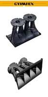 Tweeter guide d'ondes haut-parleur corne gorge 2*1.4 pouces 285L * 160W * 180H Audio 10 pouces ligne réseau klaxon pour haut-parleur PRO