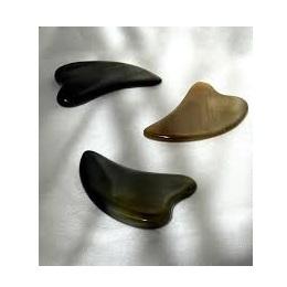 Masseur Gua Sha en corne de buffle de la meilleure qualité pour la beauté du visage et du corps, accessoire de qualité supérieure pour le cuir chevel, forme personnalisée - Product Image 3