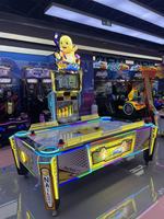 Jeu de Hockey Aérien Électronique Interactif Magique pour 4 Joueurs, Écran en Plastique Portable pour Centres de Divertissement Familial