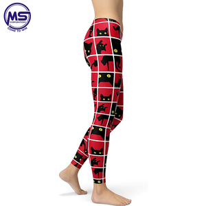 Diseño personalizado de secado rápido de desgaste activo Fitness Yoga señoras medias pantalones de compresión mujeres gimnasio Leggings con bolsillo personalizado gimnasio desgaste - Product Image 3