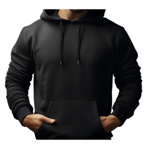 Sweat-shirts à capuche surdimensionnés en polaire polyester/coton de haute qualité, personnalisables, pour hommes, pour les sports d'hiver, brodés - Product Image 4