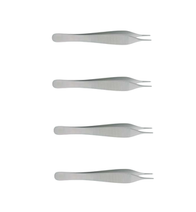 Pinzas Adson de 12 cm con Dientes Cruzados Dentavex Corporation Instrumentos Quirúrgicos Basis - Product Image 1