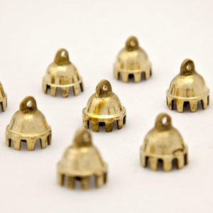 ชุดกระดิ่งรูปช้างทองเหลืองอันสวยงาม5ชิ้นของตกแต่งบ้านสไตล์คริสมาสต์โบราณตกแต่งโลโก้ตามสั่งเครื่องประดับโลหะแบบแขวนประดับต้นไม้งานฝีมือ - Product Image 5
