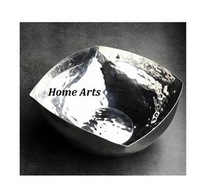 Cuenco de servir martillado de acero inoxidable, tamaño y forma personalizados, cuenco de dátiles de Chocolates para uso doméstico, utensilios de cocina - Product Image 1