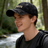 Casquettes personnalisées avec broderie 3D, casquette de golf à 5 panneaux, séchage rapide, respirante, évacuation de l'humidité, légère, profil moyen, casquette de sport pour la course à pied