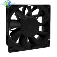 Ventilateur axial de refroidissement CC 140 mm 12 V 24 V, vente en gros, ventilateur CC sans balais personnalisé pour machine d'affichage, serre, grenier, tente de culture, GPU