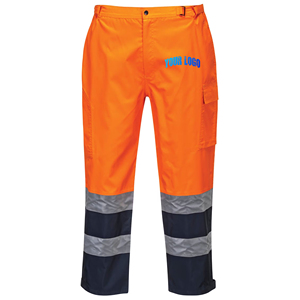 Pantalones de Seguridad Cómodos de Alta Visibilidad para Hombre, Pantalones de Seguridad Protectoras con Múltiples Bolsillos - Product Image 6