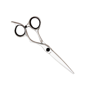 Ciseaux de coiffure de qualité chirurgicale lame tranchante miroir polonais ciseaux de salon en acier allemand avec repos fixe et anneau en caoutchouc - Product Image 3