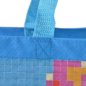 ถุงช้อปปิ้งผ้า PP ทอแบบกำหนดเองได้ พร้อมหูหิ้วขนาดตามสั่ง สำหรับบรรจุภัณฑ์อาหารและซูเปอร์มาร์เก็ต - Product Image 5