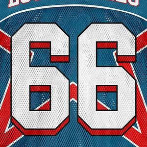 Conjuntos de Camisetas de Fútbol Americano Sublimadas Personalizadas 100% Poliéster, Unisex, Estilo Hip Hop Urbano, Corte Holgado, Mangas Cortas de Malla - Product Image 5