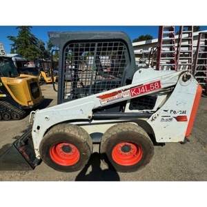 2017 pour Bob cat S450 Mini Skid Steer Loader Condition utilisée avec 40 tonnes de charge nominale 4 tonnes de fixation de seau noyau de moteur de roue - Product Image 6