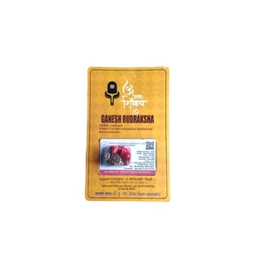 Colgante de plata de la mejor calidad, Nepali Ganesha Rudraksha con certificado de prueba de laboratorio, disponible al mejor precio de la India - Product Image 1