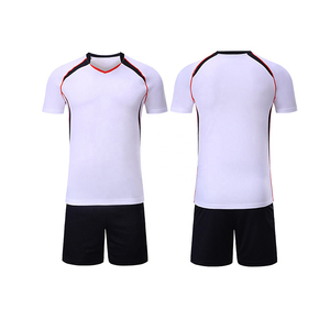 Uniforme de volley-ball pour hommes de haute qualité, 100% polyester, antibactérien, respirant, séchage rapide, imprimé, personnalisable, service OEM - Product Image 1