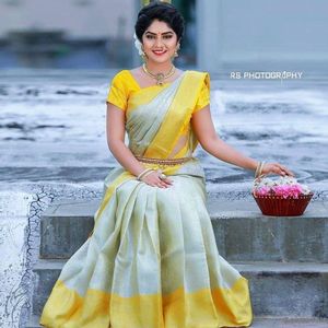 Balaji Exports presenta el último nuevo diseñador Pure Silk Weaving Sarees Indian Sarees Shari Sari - Product Image 4