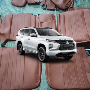 Fundas de asiento de coche Mitsubishi Pajero, duraderas, impermeables, lujosas, protección <span class=keywords><strong>Interior</strong></span>, cojín de coche para todas las estaciones - Product Image 2