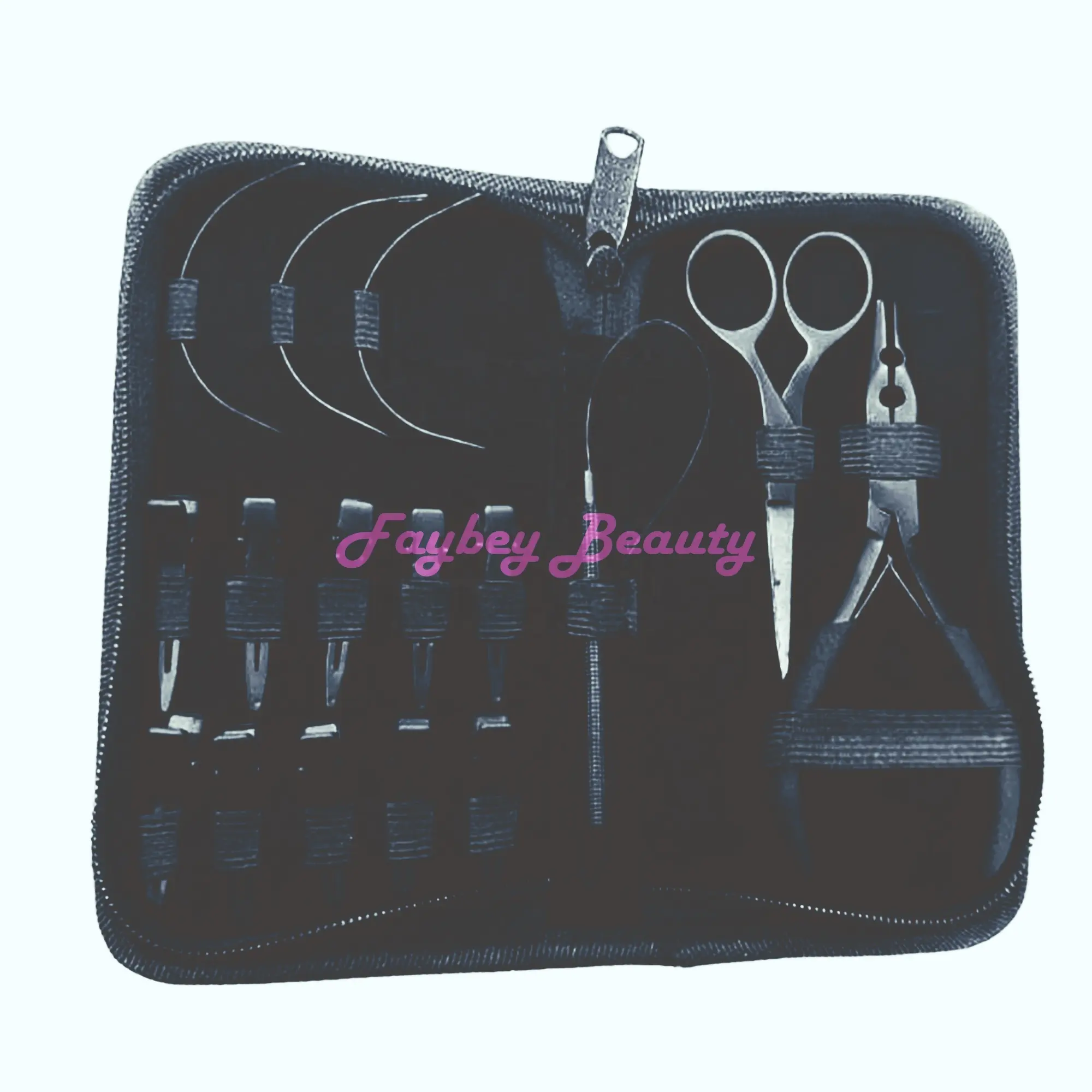 Kit de herramientas de extensión de cabello, kit profesional especial de alta calidad para uso en salón