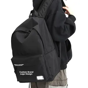 Backpack for School Black Women High School Bag for Girls Teen Boys Book Bag Casual Travel Laptop Backpacks for Men