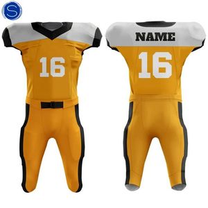 Uniforme de football américain de haute qualité Best-seller Taille XL Sublimation Technique Number Pattern Tops - Product Image 6