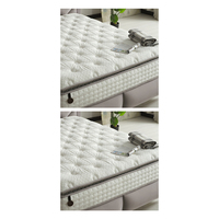 Matelas à ressorts ensachés de luxe moderne Berfa, taille King, avec mousse à mémoire de forme en gel pour la chambre à coucher - Sommeil de haute qualité