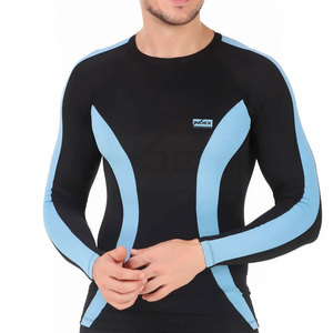 เสื้อยืดคอกลมผ้าฝ้าย100% สำหรับผู้ชายแขนยาว - Product Image 1
