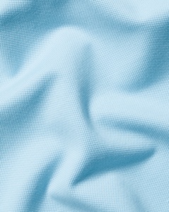 Chemise de golf classique bleu clair personnalisée OEM pour hommes, polo en coton, élasthanne, confort et élasticité dans les 4 sens, polo tricoté et respirant - Product Image 3