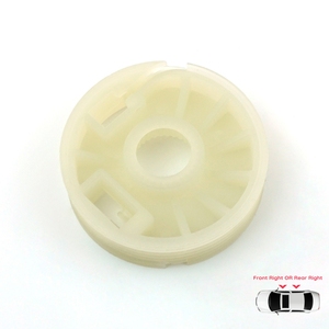 Polea de la rueda del regulador de ventana BWR5395 derecha 71740121 60695865 para 156 159 - Product Image 1