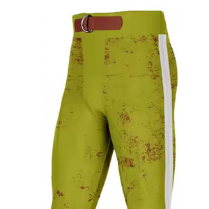 Uniforme de football américain à bas prix, fabriqué en 100 % polyester, faible MOQ - Product Image 4