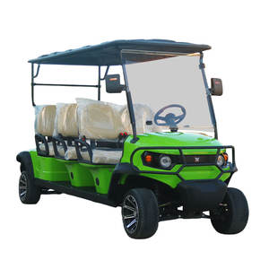 Snelle levering, straatlegaal clubcar, 6-zits, off-road golfkar met elektrische golfkar, elektrische golfscooter - Product Image 2