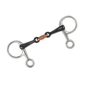 Nouveauté : Mors à cheval anglais en acier inoxydable personnalisés avec logo personnalisé, certifiés CE, garantie à vie par TARIQ MFG CO - Product Image 5