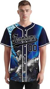 Uniforme de Béisbol Personalizable para Hombre, el Más Vendido, con Logotipo, 100% Poliéster, Sublimado, Transpirable, para Equipos, Hecho en Pakistán - Product Image 2