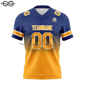 Bande personnalisée par sublimation Tenues de football rétro Uniformes vêtements de sport Entraînement d'équipe Chemises de football de style de rue Maillot de football - Product Image 2