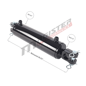 Cylindre hydraulique à fourche AG, 4 pouces de diamètre x 10 pouces de course - Product Image 1