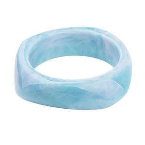 Brazalete ancho y grueso de moda para mujer, brazalete de joyería de moda de resina moteada de acetato de concha de tortuga de Color personalizable - Product Image 2