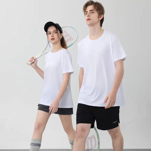 Camiseta deportiva para hombre, 928 de poliéster Spandex, Camiseta lisa de secado rápido para mujer, camiseta de gimnasio para imprimir, camiseta para hombre, de secado rápido - Product Image 1