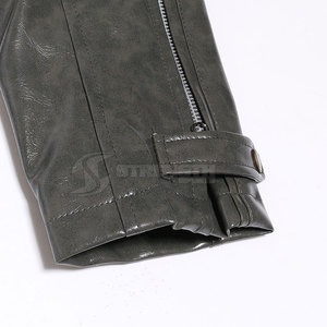 Vestes en cuir pour hommes fournie directement par l'usine, style High Street, collection hiver 2026, grandes tailles. - Product Image 6