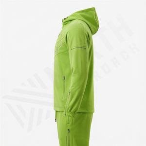 Chándal Deportivo para Hombre de Fábrica, Sudadera con Capucha Personalizada, 100% Algodón, Tejido Transpirable, Logotipo Personalizado, Chándal Deportivo para Correr al Aire Libre para Hombre - Product Image 3