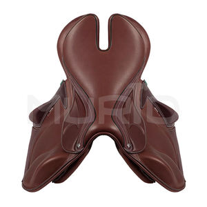 Selle de dressage anglaise personnalisée de qualité supérieure, confortable, en cuir véritable, produits d'équitation anglaise en provenance d'Inde - Product Image 5