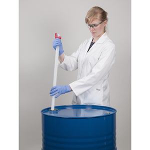 Pipette transparente monocanal de qualité alimentaire pour échantillons ciblés, matériaux échantillonnables fluides toutes couches, Burkle GmbH Modèle 5315-0050 - Product Image 3