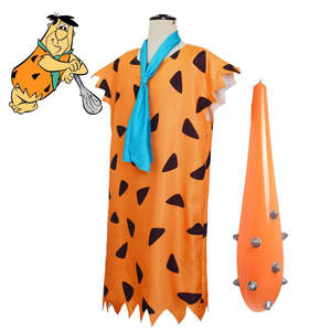Disfraz Divertido de los Flintstones para Halloween, Incluye Traje Completo, Vestidos y Accesorios de Personajes de TV y Echo - Product Image 1