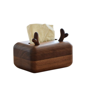 Porte-boîte à mouchoirs en bois porte-boîte à mouchoirs en bois couvercle de boîte à mouchoirs décoratif avec qualité Standard à un prix abordable - Product Image 6