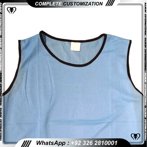 Camiseta de entrenamiento de fútbol transpirable de secado rápido Baberos de fútbol reversibles - Product Image 3