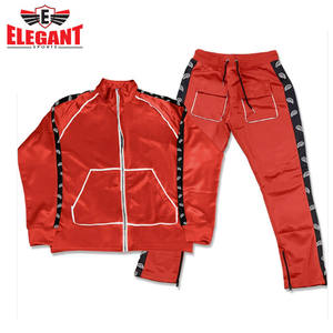 Chándales Reflectantes para Hombre con Logotipo Personalizado, Conjuntos Deportivos de 2 Piezas con Cremallera, Chándales Reflectantes de Diseño Personalizado - Product Image 5