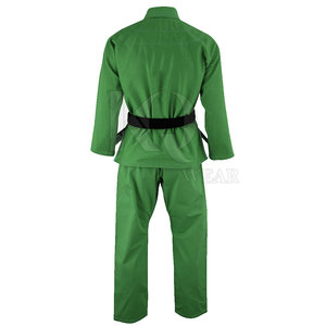 Uniforme Estándar de Jiu Jitsu 100% Algodón, Tejido Ligero, Transpirable y Duradero, Perfecto para Entrenamiento de Artes Marciales y Sesiones de Sparring - Product Image 4