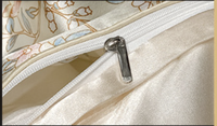 Elegante y Atemporal Juego de Ropa de Cama de Tela Jacquard Estampada y Transpirable para Dormitorios Modernos y Hoteles Boutique